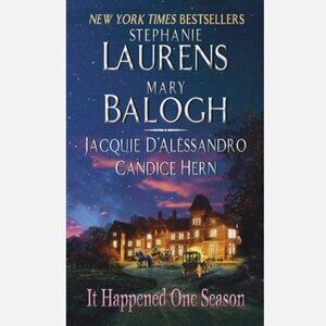 5/$12 Book It Happened One Season Stephanie Laurens Mary Balogh Historical